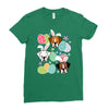 easter boxer Ladies Fitted T-Shirt