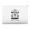 I Am One Blessed Grammy Accessory Pouches