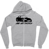 honda s2000 Zipper Hoodie