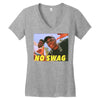No Swag Women's V-Neck T-Shirt