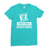 ez meme pubg winner winner chicken dinner Ladies Fitted T-Shirt