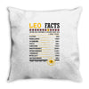 Leo Facts Zodiac Throw Pillow