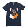 for fox sake Ladies Fitted T-Shirt