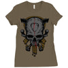 death of guitarist Ladies Fitted T-Shirt