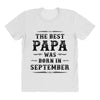 The Best Papa Was Born In September All Over Women's T-shirt