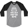 tits out for the boys 3/4 Sleeve Shirt
