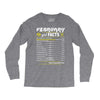 February Girl Facts Pisces Long Sleeve Shirts