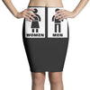 restroom sign sticker vinyl decal Pencil Skirts