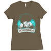 scissorhands Ladies Fitted T-Shirt