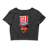 eye of the tiger man Crop Top
