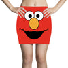 Cookie Monster Elmo Mini Skirts