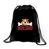 bad dog 3 Drawstring Bags