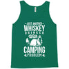 whiskey and camping! Tank Top