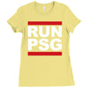 run psg paris st germain fotbal Ladies Fitted T-Shirt