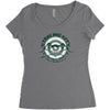bullseye Women's Triblend Scoop T-shirt