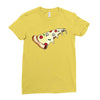 Pizza Slice Ladies Fitted T-Shirt