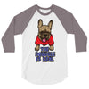 the snuggle is real 3/4 Sleeve Shirt