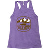 hunting wild beer tournament Racerback Tank
