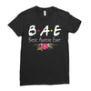 Bae Best Auntie Ever Friends Tv Show Parody Ladies Fitted T-Shirt