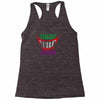 straight outta arkham Racerback Tank