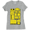 the cartridge family Ladies Fitted T-Shirt
