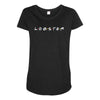 Lobster Maternity Scoop Neck T-shirt
