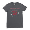 happy holidays Ladies Fitted T-Shirt