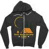 Total Solar Eclipse Camp Zipper Hoodie
