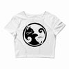 yinyang cats Crop Top