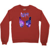 galaxy cartoon hands dope Crewneck Sweatshirt