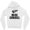 more cowbell (2) Zipper Hoodie