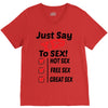Yes To Sex! V-Neck Tee
