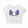 mr two one piece Crop Top