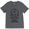 Golfer Papa V-Neck Tee