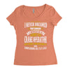 grumpy old crane operator Women's Triblend Scoop T-shirt