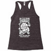 roll up your problems Racerback Tank