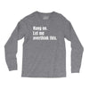 hang on. let me overthink this.. Popular T shirts Long Sleeve Shirts