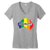 Vote Yes-Australia Marriage Equality Women's V-Neck T-Shirt