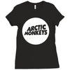 am circle Ladies Fitted T-Shirt