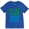 play hard, work lazily V-Neck Tee