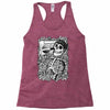 boombox skull Racerback Tank