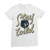 stay wild 2 Ladies Fitted T-Shirt