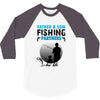 Father And Son Fishing Partners For Life 3/4 Sleeve Shirt