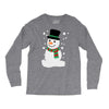 christmas snowman Long Sleeve Shirts