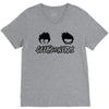 geeks vs nerds V-Neck Tee
