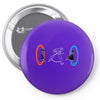 forever late Pin-back button