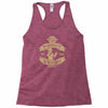 why would you put that on the internet Racerback Tank