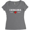 Chingona Women's Triblend Scoop T-shirt