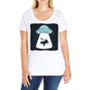 Ufo Ladies Curvy T-Shirt