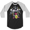 skull biker 3/4 Sleeve Shirt